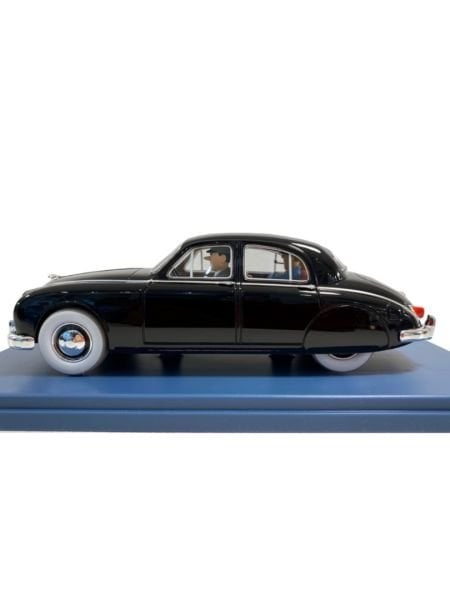 Tintin - The Jaguar MK1 (La MK1 de Dawson) 1/24 Scale Diecast Model Araç (No.35)