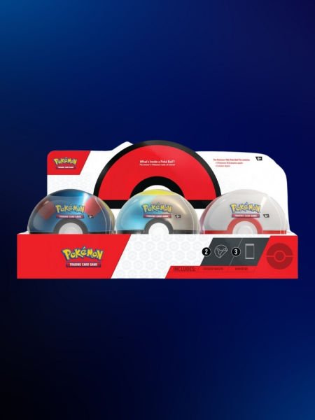 Pokemon TCG: Poke Ball Tin 6'lı Kutu 2024 (18 Paket)