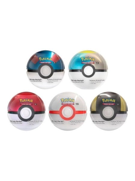 Pokemon TCG: Poke Ball Tin 6'lı Kutu 2024 (18 Paket)