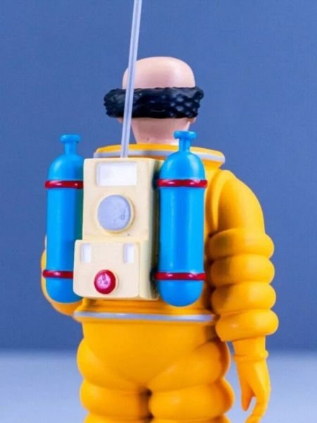 Tintin - Tournesol (Calculus) Cosmonaut Resin Figür
