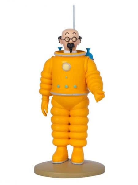 Tintin - Tournesol (Calculus) Cosmonaut Resin Figür