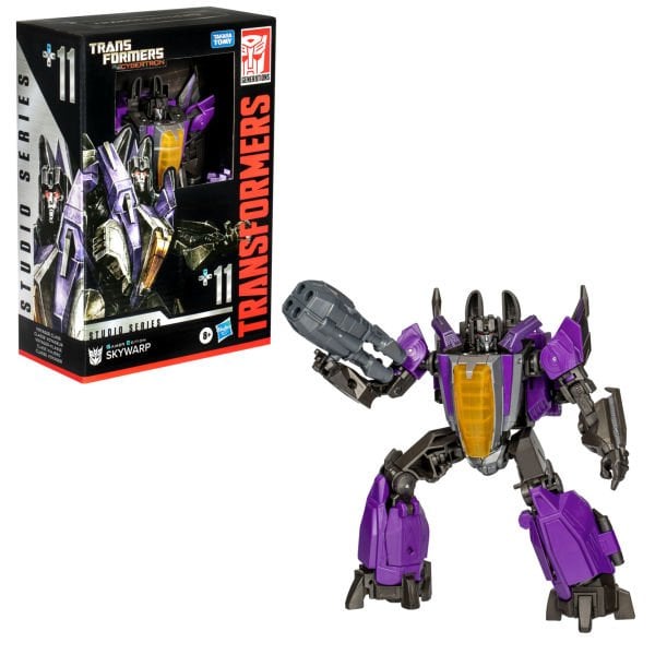 Transformers Studio Series Gamer Edition 11 Voyager Class Skywarp (Transformers: War for Cybertron) Aksiyon Figürü