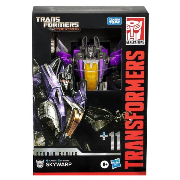 Transformers Studio Series Gamer Edition 11 Voyager Class Skywarp (Transformers: War for Cybertron) Aksiyon Figürü