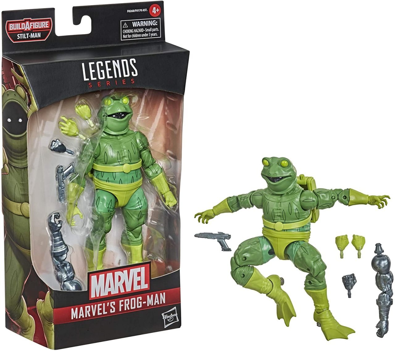 Marvel Legends Spider-Man Marvel’s Frog-Man Aksiyon Figürü