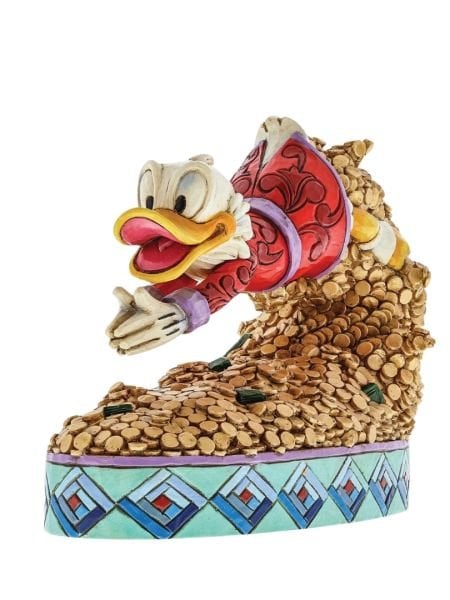 Disney Traditions - Scrooge McDuck (Varyemez Amca) Treasure Dive Heykel