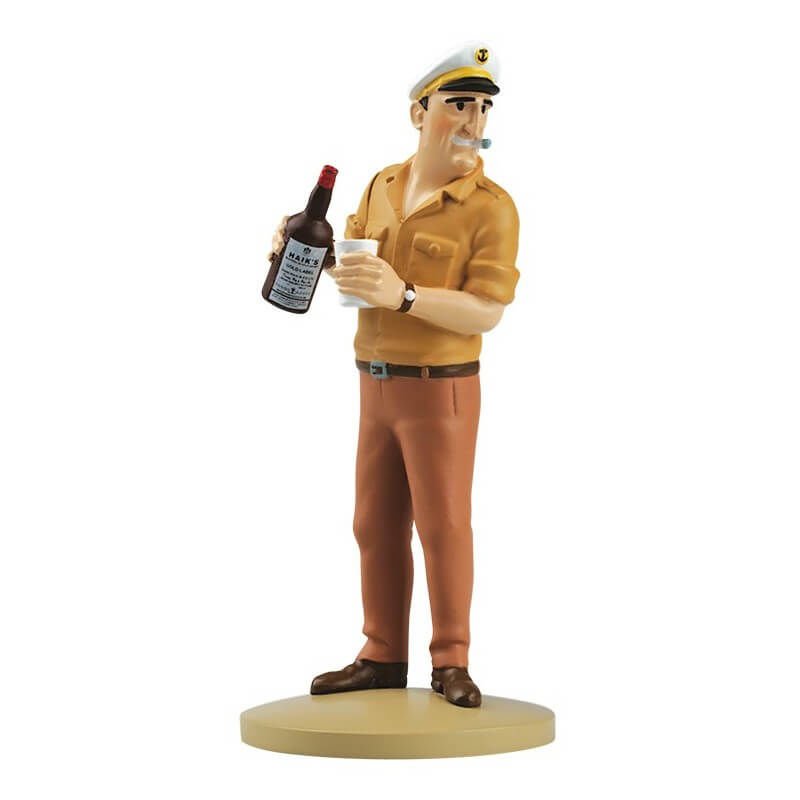 Tintin - Allan Provokes Haddock Resin Figurine