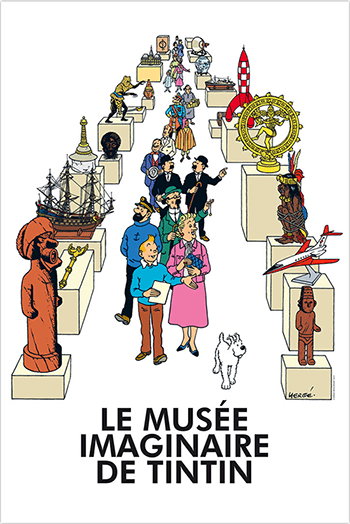 Tintin Fétiche Arumbaya (''Musée Imaginaire'' Collection) Heykel