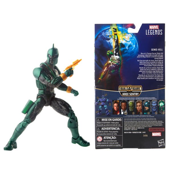 Captain Marvel - Marvel Legends Genis-Vell (Kree Sentry BAF)