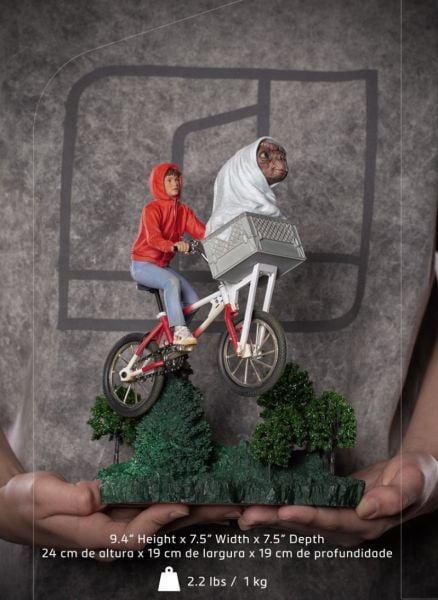 E.T. the Extra-Terrestrial - E.T. and Elliott 1/10 Art Scale Limited Edition Heykel