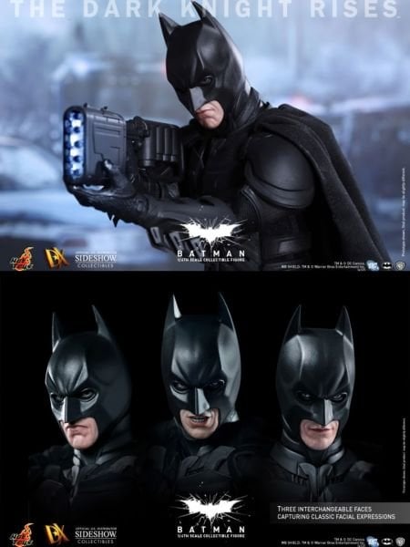 Batman: The Dark Knight Rises - Batman / Bruce Wayne 1/6 Scale Koleksiyon Figürü