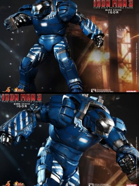 Iron Man 3 - Igor (Mark XXXVIII) 1/6 Scale Koleksiyon Figürü