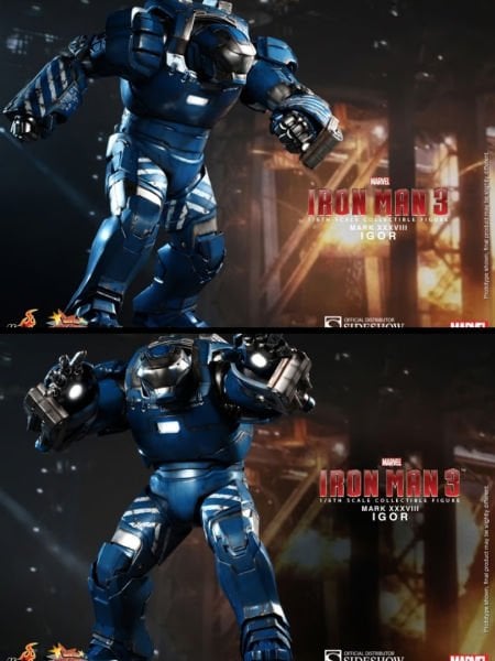 Iron Man 3 - Igor (Mark XXXVIII) 1/6 Scale Koleksiyon Figürü