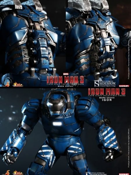 Iron Man 3 - Igor (Mark XXXVIII) 1/6 Scale Koleksiyon Figürü