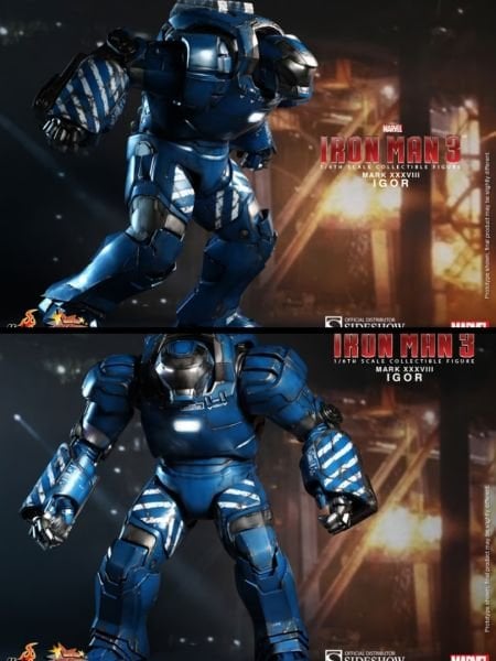 Iron Man 3 - Igor (Mark XXXVIII) 1/6 Scale Koleksiyon Figürü