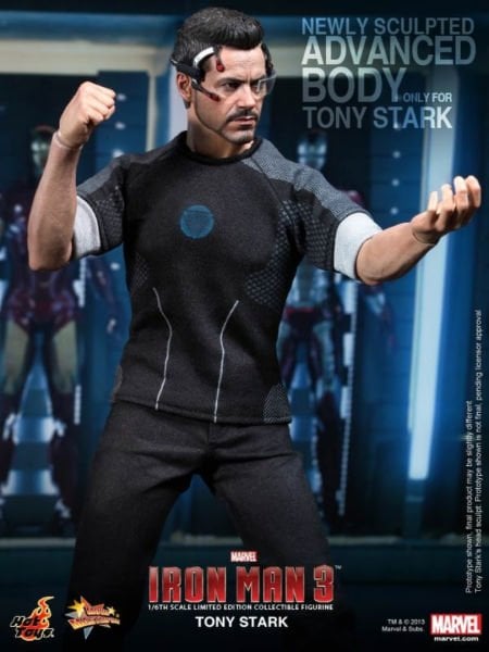 Iron Man 3 - Tony Stark (Armor Testing Version) 1/6 Scale Limited Edition Koleksiyon Figürü