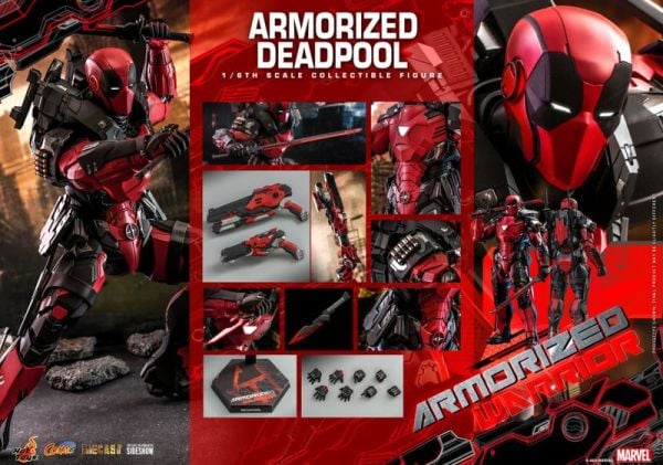 Marvel Comics - Armorized Deadpool 1/6 Scale Koleksiyon Figürü