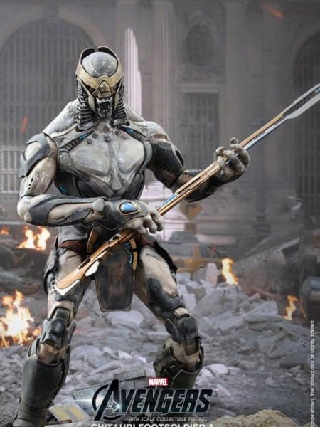 The Avengers - Chitauri Commander and Footsoldier 1/6 Scale Koleksiyon Figür Seti