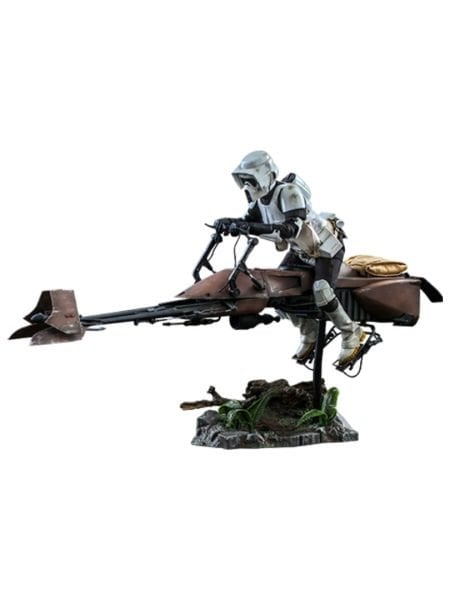 Star Wars: Return of the Jedi - Scout Trooper and Speeder Bike 1/6 Scale Koleksiyon Figür Seti