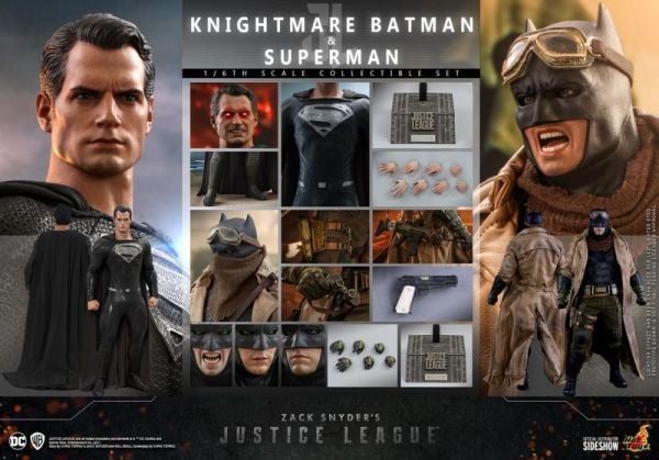 Zack Snyder’s Justice League - Knightmare Batman and Superman 1/6 Koleksiyon Figür Seti