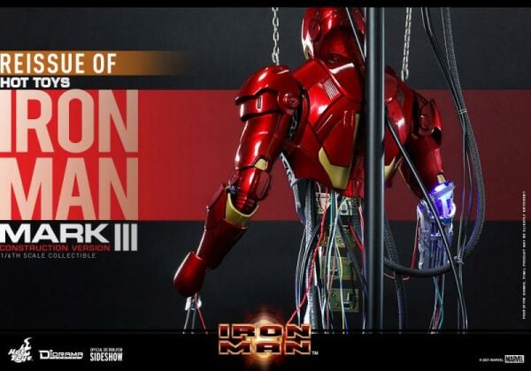 Iron Man - Iron Man Mark III (Construction Version) Diaroma Series 1/6 Scale Koleksiyon Figürü