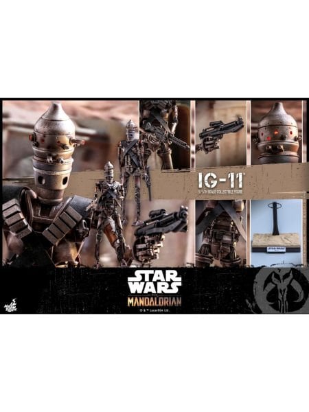 Star Wars: The Mandalorian - IG-11 1/6 Scale Koleksiyon Figürü