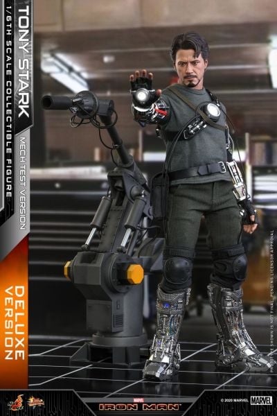 Iron Man - Tony Stark (Mech Test Version) Deluxe 1:6 Scale Collectible Figure