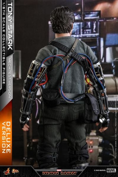 Iron Man - Tony Stark (Mech Test Version) Deluxe 1:6 Scale Collectible Figure
