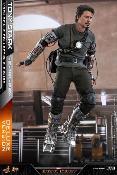 Iron Man - Tony Stark (Mech Test Version) Deluxe 1:6 Scale Collectible Figure