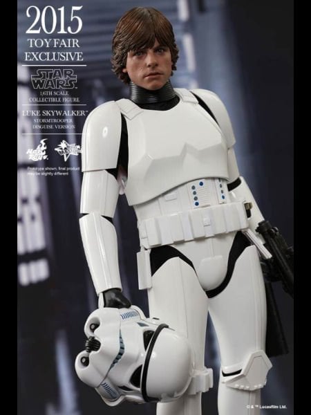 Star Wars: A New Hope - Luke Skywalker (Stormtrooper Disguise Version) 1/6 Scale Koleksiyon Figürü