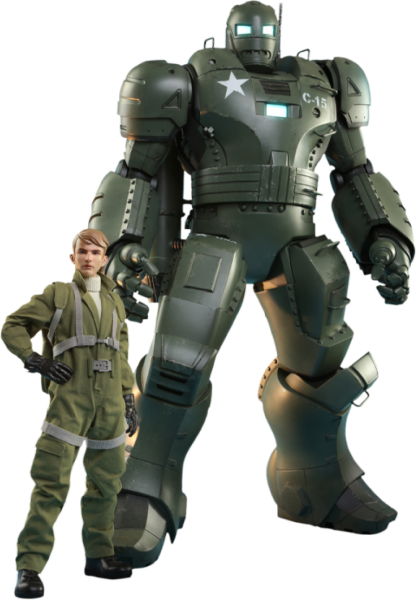 What If...? - The Hydra Stomper and Steve Rogers 1/6 Scale Koleksiyon Figür Seti