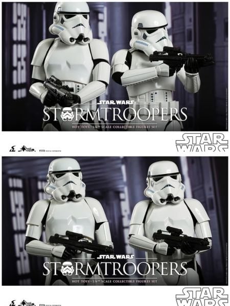 Star Wars: A New Hope - Stormtroopers 1/6 Scale Koleksiyon Figür Seti