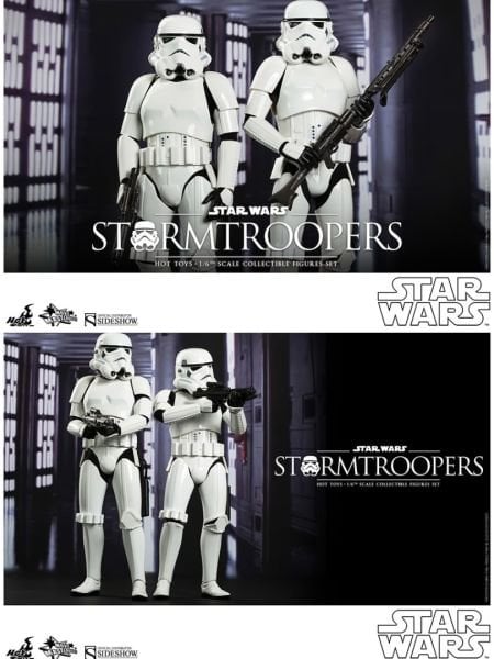 Star Wars: A New Hope - Stormtroopers 1/6 Scale Koleksiyon Figür Seti