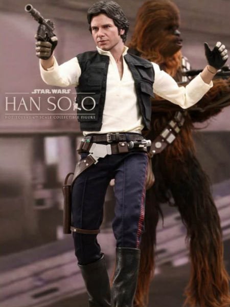 Star Wars: A New Hope - Han Solo and Chewbacca 1/6 Scale Koleksiyon Figür Seti