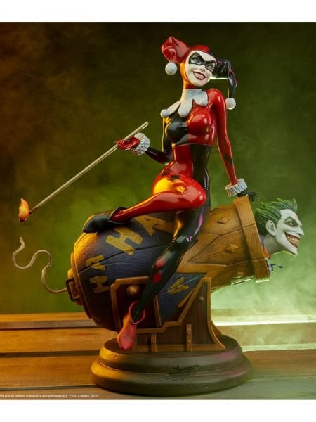 DC Comics - Harley Quinn and The Joker Limited Edition Diorama Heykel