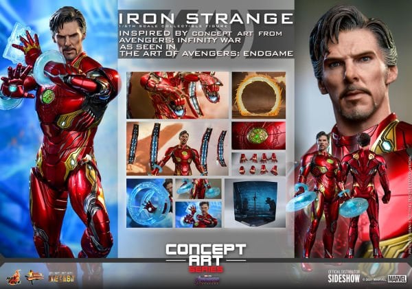 Avengers: Endgame Concept Art Series - Iron Strange 1/6 Scale Koleksiyon Figürü