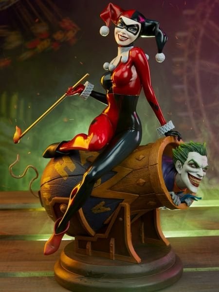 DC Comics - Harley Quinn and The Joker Limited Edition Diorama Heykel