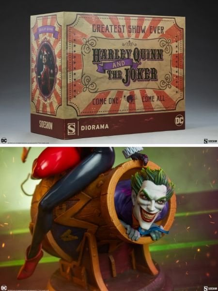 DC Comics - Harley Quinn and The Joker Limited Edition Diorama Heykel