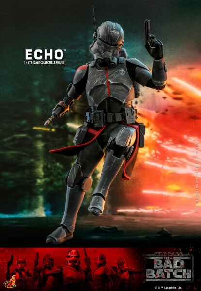 Star Wars: The Bad Batch - Echo 1/6 Scale Koleksiyon Figürü