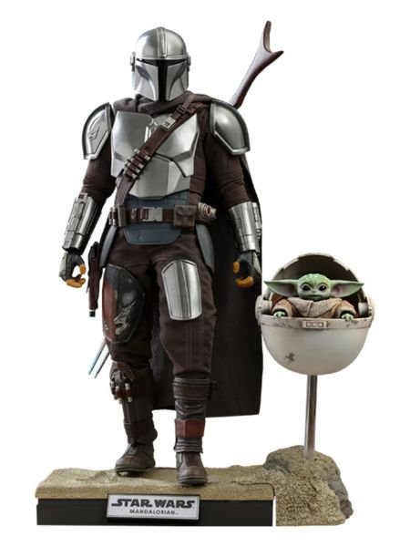Star Wars: The Mandalorian - The Mandalorian and The Child Deluxe 1/6 Scale Koleksiyon Figür Seti