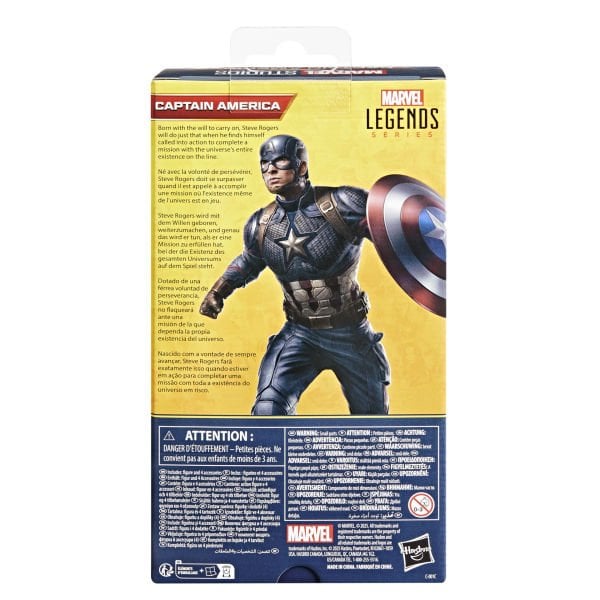 Marvel Legends Captain America (Avengers: Endgame) Aksiyon Figürü