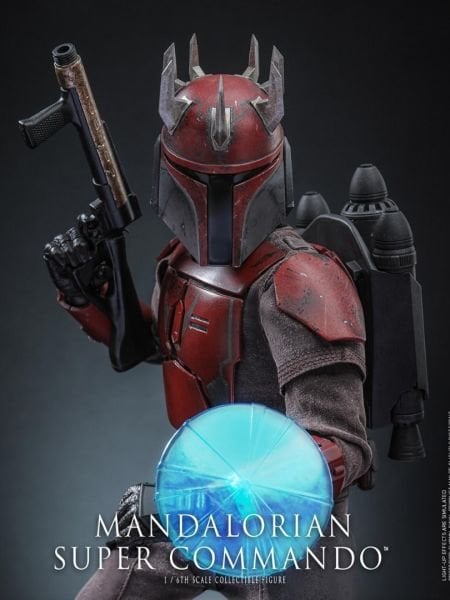 Star Wars: Ahsoka - Mandalorian Super Commando Captain 1/6 Scale Koleksiyon Figürü