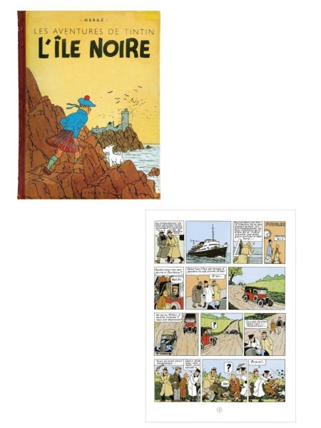 Tintin - The Cab for Eastdown (Le Taxi pour Eastdown) 1/24 Scale Diecast Model Araç (No.62)