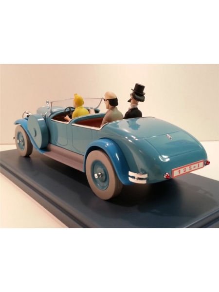 Tintin - Doctor Finney's Lincoln Torpedo (La Torpedo du Dr Finney) 1/24 Scale Diecast Model Araç (No.10)