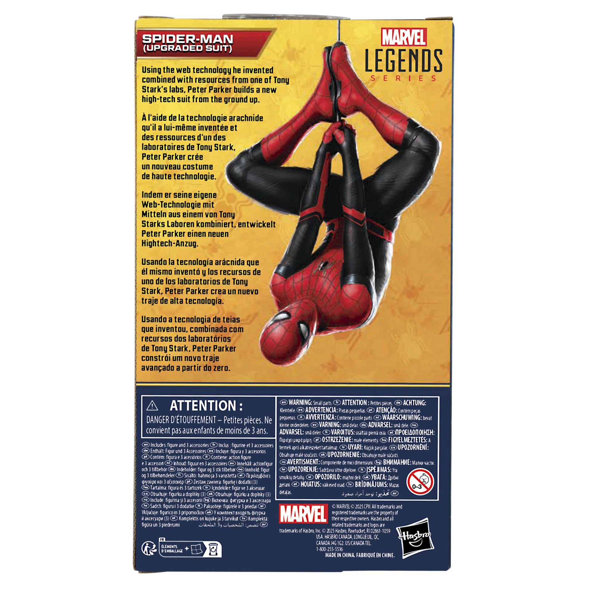 Marvel Legends Series Spider-Man (Upgraded Suit) (Spider-Man: Far From ...