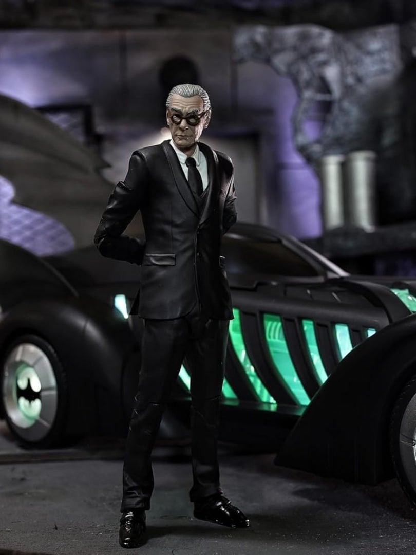 Batman Forever - Alfred Pennyworth & Batmobile Aksiyon Figür Seti