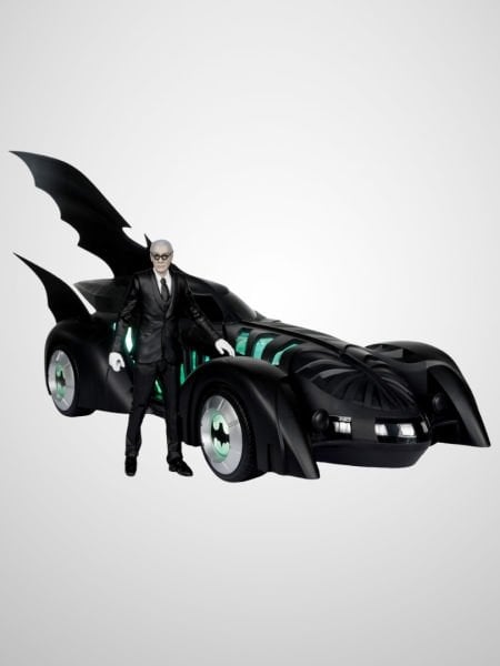 Batman Forever - Alfred Pennyworth & Batmobile Aksiyon Figür Seti