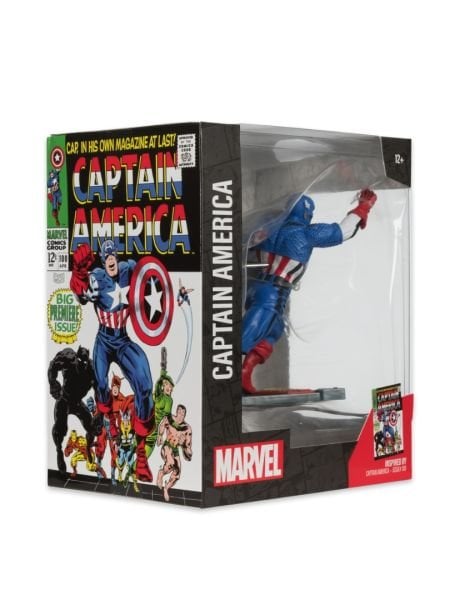 Marvel Comics - Captain America (Captain America #100) 1/10 Scale Heykel
