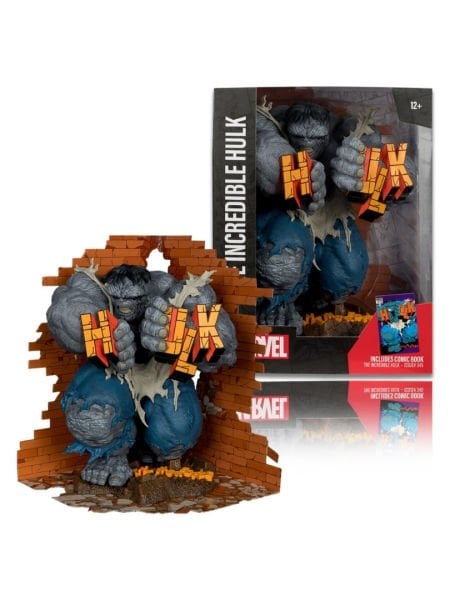 Marvel Comics - Hulk (The Incredible Hulk #345) 1/6 Scale Heykel (Çizgi Roman dahil)