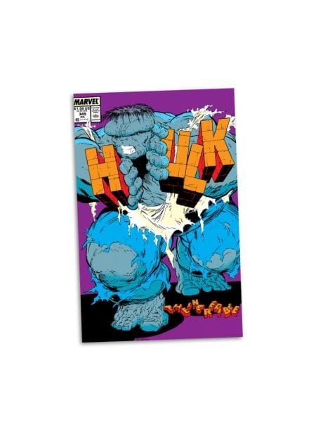 Marvel Comics - Hulk (The Incredible Hulk #345) 1/6 Scale Heykel (Çizgi Roman dahil)
