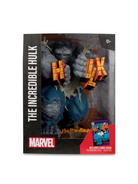 Marvel Comics - Hulk (The Incredible Hulk #345) 1/6 Scale Heykel (Çizgi Roman dahil)